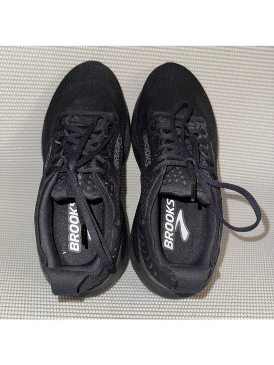 Brooks Adrenaline GTS 25 Black Mens Athletic Running Shoes Sneakers Size 7.5 4E